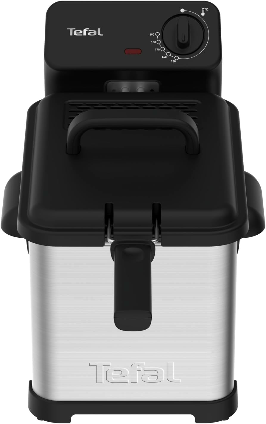 Tefal Family Pro Access 4.0L, 3000 Watt, semiprofessionell, mit Öl, abnehmbarer Öltank, Kühlzonen-Technologie Haushaltsgeräte Naty Shop
