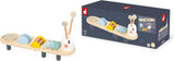 Janod – Musikstücke „Sweet Cocoon“ – 5 musikalische Aktivitäten für Kinder – Frühe musikalische Bildung – FSC-Holzspielzeug – Ab 12 Monaten, J04058 Babyspielzeug Naty Shop