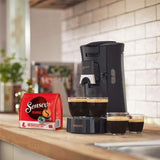 PHILIPS CSA240/61 Espressomaschine mit Kapseln Espressomaschine mit 0,9 l