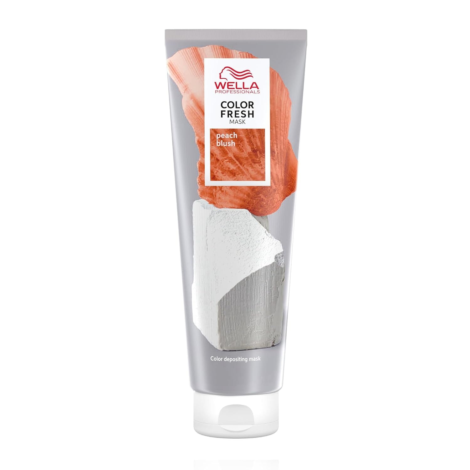 Wella Professionals Color Fresh Mask Peach Blush – Haarkur zur Revitalisierung und Veränderung der Haarfarbe – pflegender Farbton mit Avocadoöl – für blondes und aufgehelltes Haar – 150 ml Naty Shop Haarmaske Standardtitel