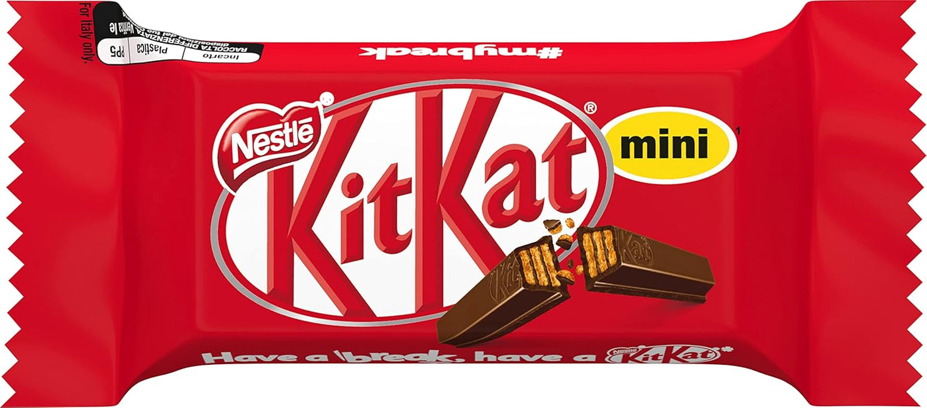 Nestlé Mini-Schokoriegel, Milchschokolade, knusprige Waffelriegel, 3er-Pack (1 x 217 g)