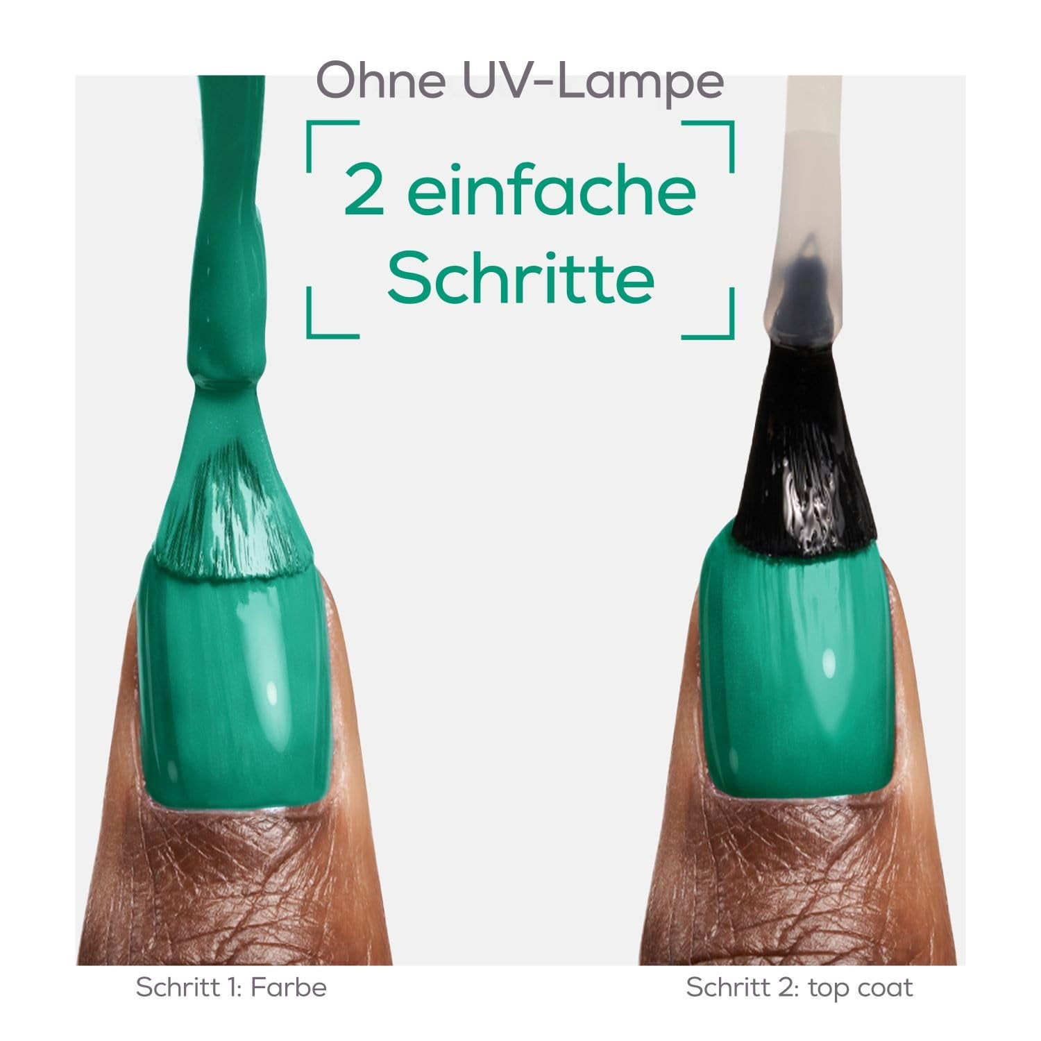 Essie Langanhaltender Nagelleck Top Coat mit glänzendem Finish, Maniküre ohne Uv-Licht, Gel von Essie, Farbe: Nr. 00 Decklack, transparent, 1 x 13,5 ml