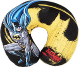 DC Comics Weiches Batman-Auto-Reise-Nackenkissen, Kindersicherheit, Komfort, Superheld, Fledermaus-Mann, Cuscino Da Viaggio Auto, Hellblau, Einheitsgröße. Reisekissen Naty Shop Standardtitel