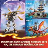 LEGO NINJAGO Tournament Arena Abenteuerspielzeug für Kinder Ninja-Spielset mit 6 Minifiguren Sammlung Bauset Geburtstagsgeschenk für 7-jährige Jungen und Mädchen 71818 Bausets Besuchen Sie den LEGO-Store