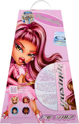 BRATZ Pop Starz Yasmin – Modepuppe mit Sammelanhänger, Outfit und Musikzubehör
