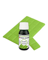 Lebensmittelfarbe OS-LC DUNKELGRÜN 18 ml Lebensmittelfarbe für weiße Schokolade, Pralinen, Cremes, Fettgebäck, Dekorationen für Kuchen und Torten
