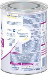 BEBA Frühgeborenennahrung Stufe 2 – Frühgeborene nach Krankenhausentlassung, Babynahrung, Babymilchpulver, 3er Pack (1 x 400 g)