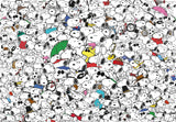 Clementoni – 39804 – Impossible Puzzle Peanuts – 1000-teiliges Puzzle für Erwachsene und Kinder ab 14 Jahren, Geschicklichkeitsspiel für die ganze Familie. Puzzle Naty Shop