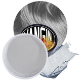 Grüne temporäre Haarfarbe, Styling-Haarfarbe für Männer und Frauen, natürliche Pomade, Haarfärbewachs für Party, Cosplay & Halloween, Weihnachten, cremefarbene temporäre Haarfarbe (100 g, grün) Naty Shop Haarfarbe grau 1 g (1 Packung)