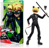 Bandai – Miraculous Ladybug – Puppe Marinette Farbwechsel-Überraschung – Miraculous Gelenkpuppe, 26 cm + 3 Überraschungen – zufälliges Muster – P50390 Naty Shop Cat Noir Puppen