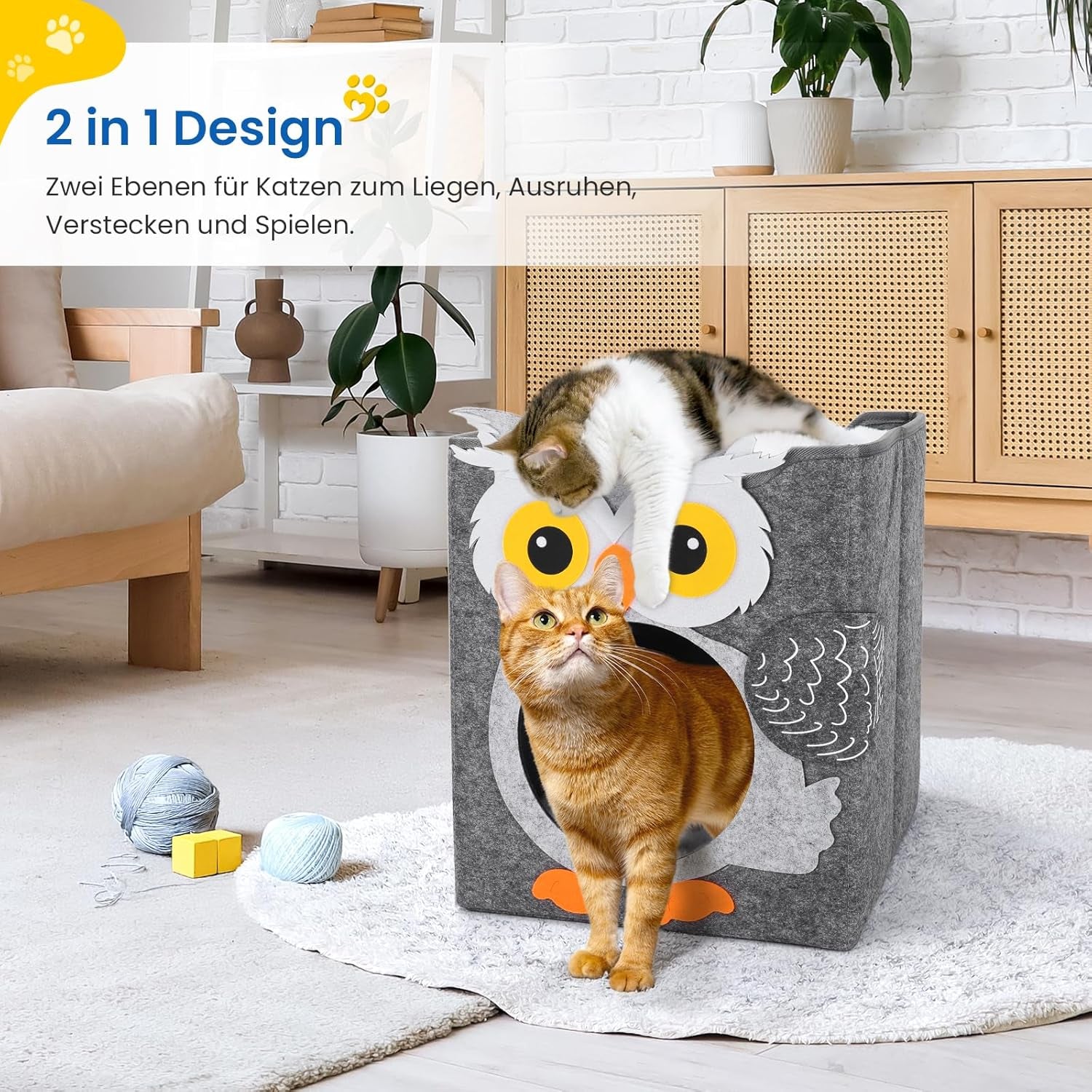 Decken und Möbel, Haustiere, Höhlen und Häuser, Katzen, Betten für Katzen, Katzenbetten, Matratzen