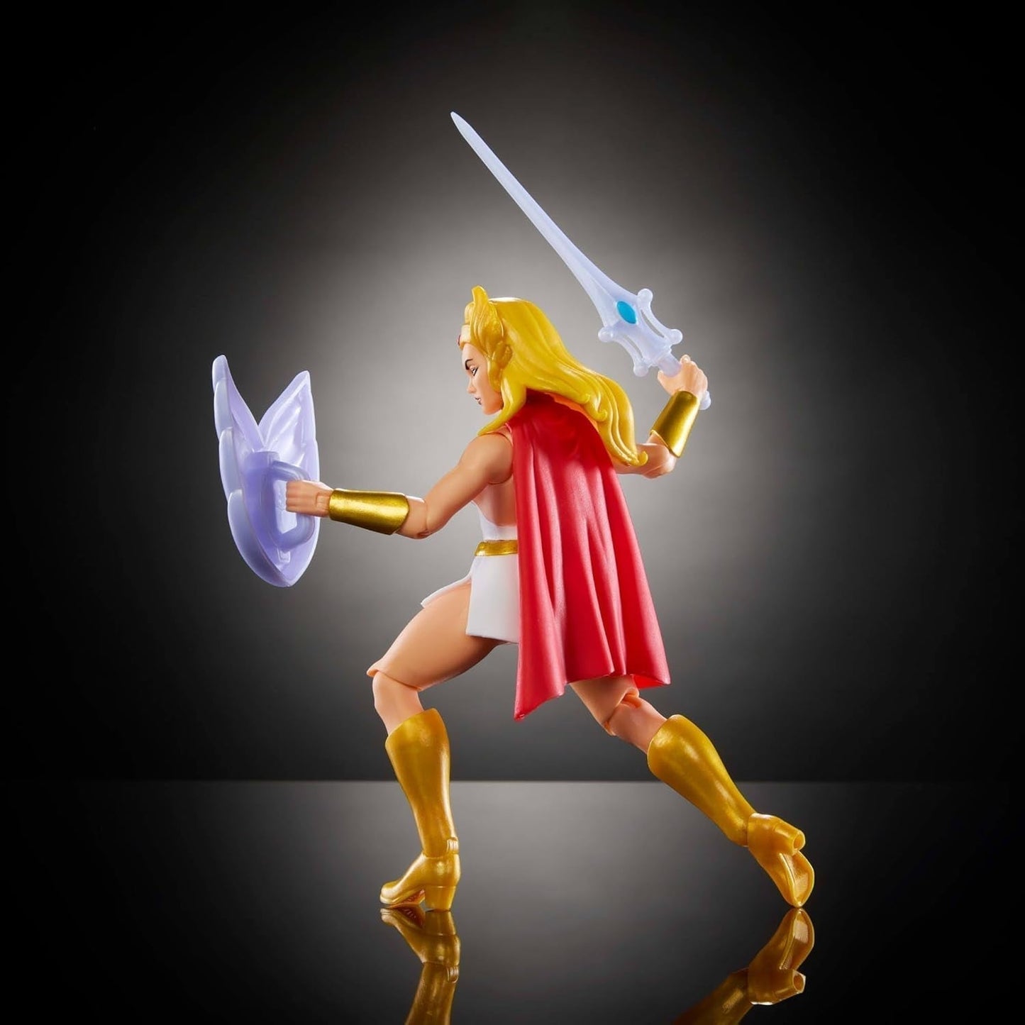 Masters of the Universe Origins She-Ra Cartoon-Actionfigur, ca. 14 cm groß, TV-Heldin der 1980er Jahre, Prinzessin der Macht, detailliertes Design und Zubehör, JBM76 Actionfiguren, Naty Shop