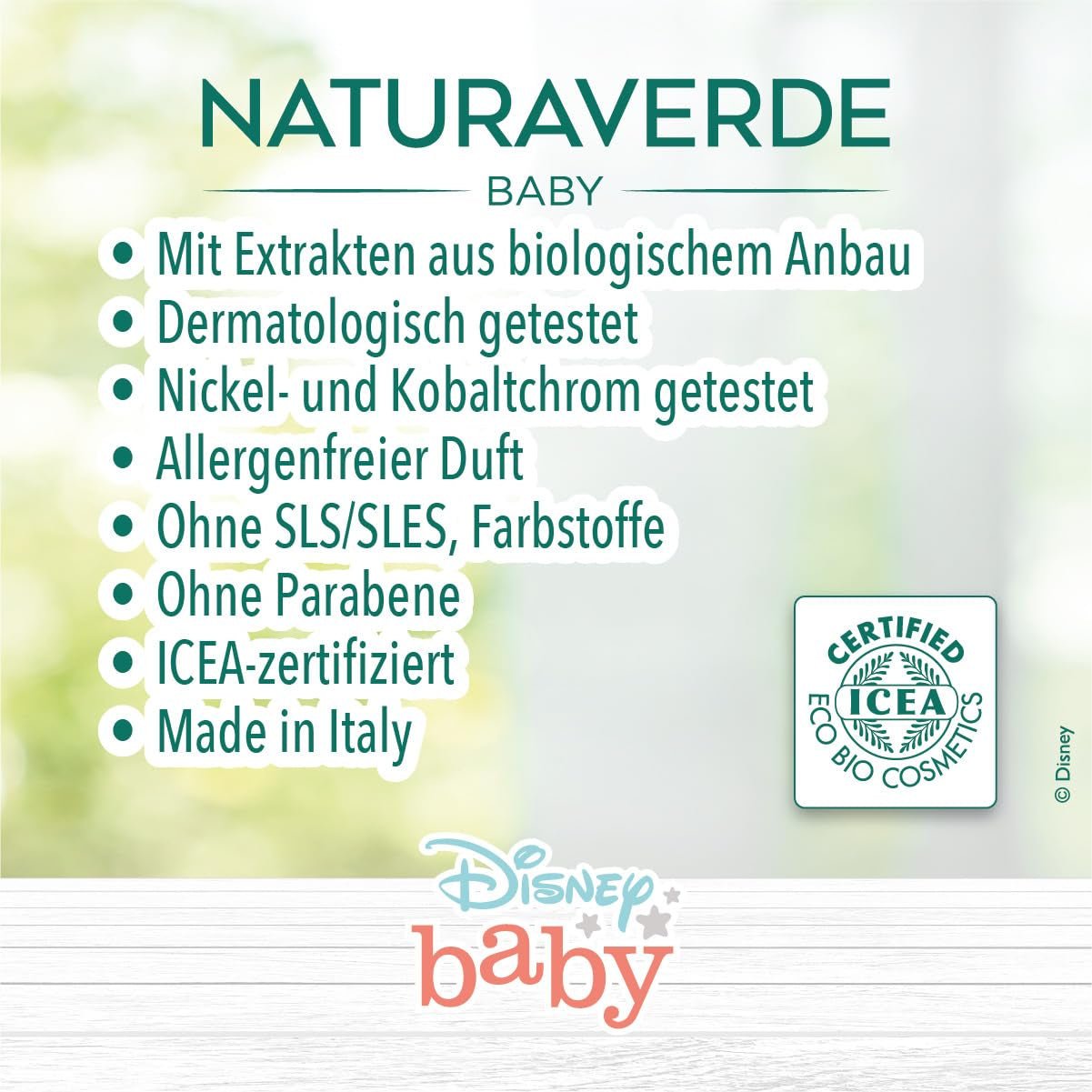 | Baby-BIO-Disney-Ultra Delicate Shampoo, 6x 200ml Kinder - Bade- und Hautpflege Naty Shop