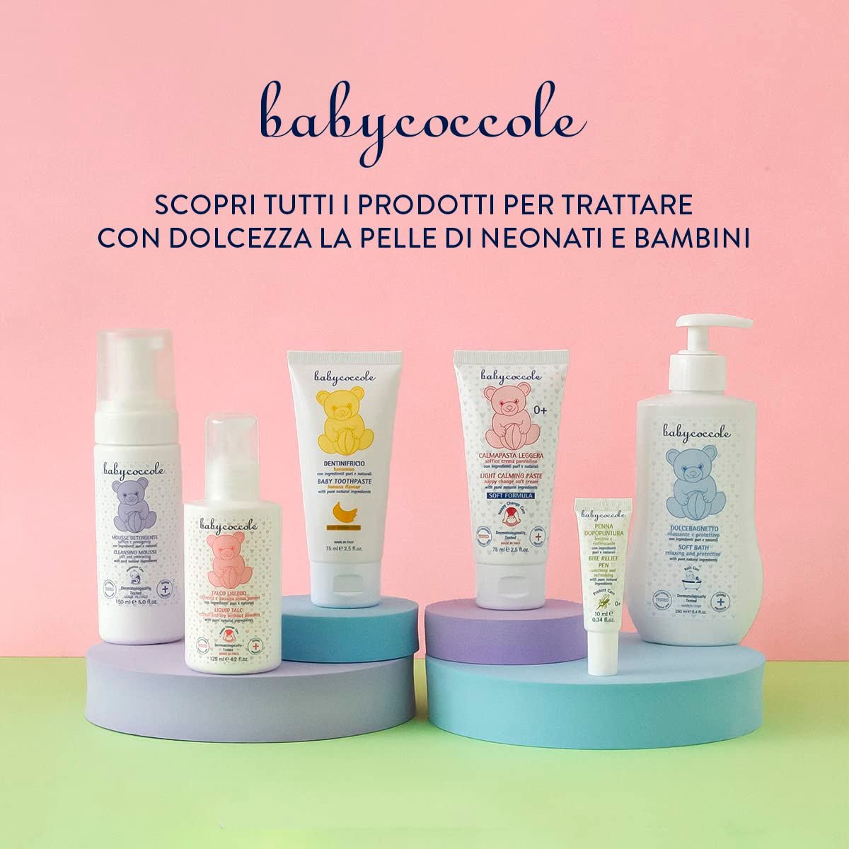 Babycoccole Badeshampoo für Babys und Kinder, mit Lotusblütenextrakten und natürlichen Inhaltsstoffen, für empfindliche Haut, 250 ml Kinder - Bade- und Hautpflege Naty Shop