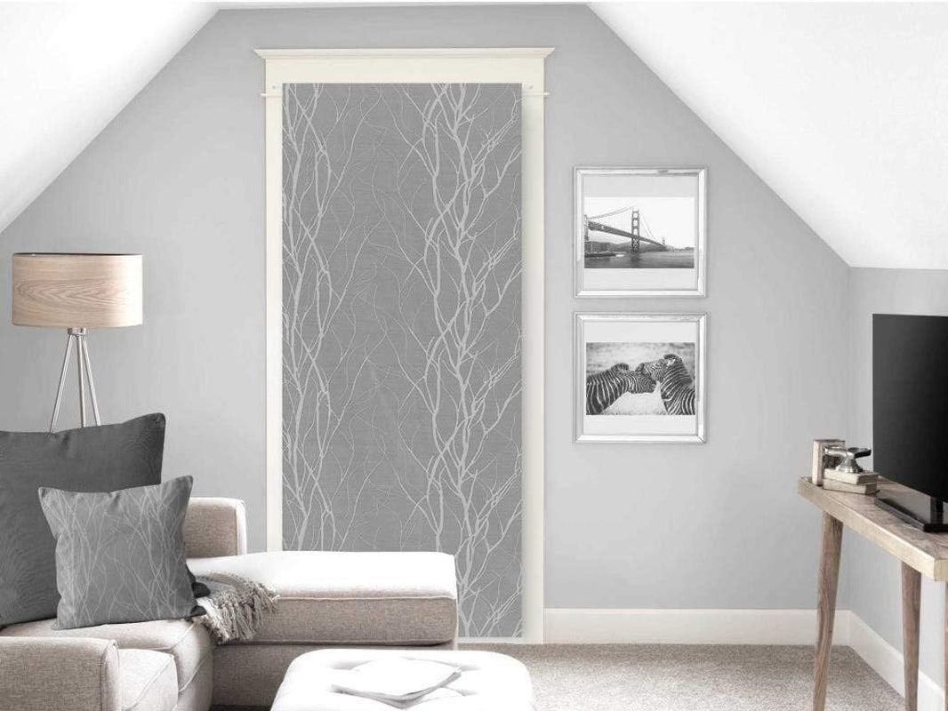 Soleil D'Ocre Liane Bise-Bise, Polyester, Weiß, 70 x 200 cm Naty Shop Steppdecken und Steppdecken Grau H200 x B70 cm (1er-Pack)