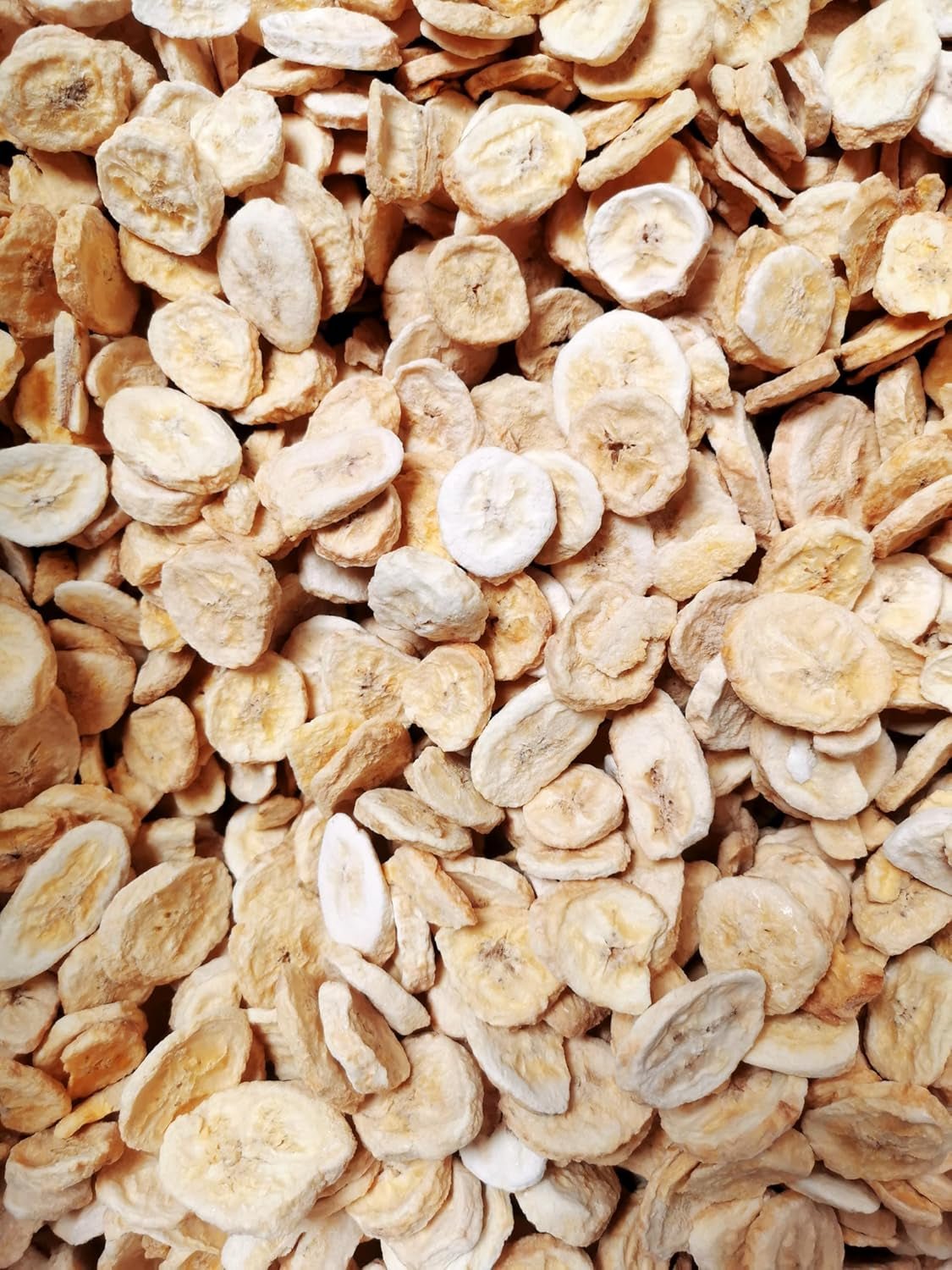 Gefriergetrocknete Bananen 150g Scheiben, Gefriergetrocknete Früchte ohne Zusatzstoffe Rein – 100 % natürliche Trockenfrüchte – Getrocknete Bananen Trockenfrüchte von Foozia Dehydrierte Produkte Naty Shop