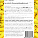 Gefriergetrocknete Bananen in Pulverform | XL 300g Fruchtpulver Gefriergetrocknetes Bananenpulver | Für Smoothie, Backen, Kuchen | Gefriergetrocknete Banane | Gefriergetrocknete Früchte | ZingyZoo Bananenpulver Naty Shop Dehydrierte Produkte