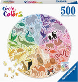 Ravensburger Puzzle 17172 Farbkreis - Tiere 500 Teile Puzzle Naty Shop Standardtitel