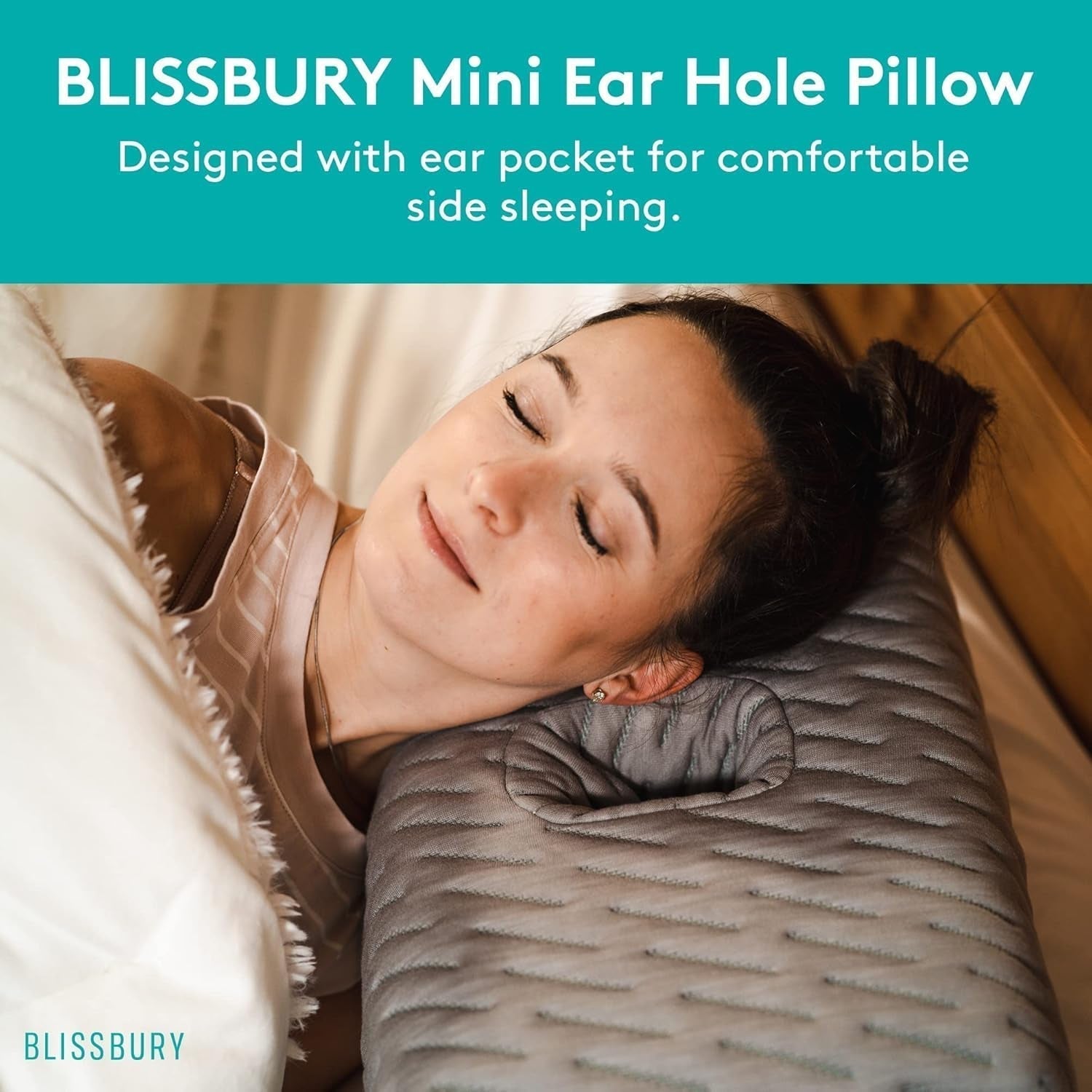 BLISSBURY Mini-Ohrkissen für Menschen mit Ohrenschmerzen Naty Shop Standardkissen