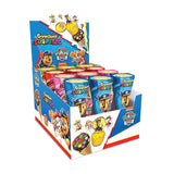 Crunchiez Surprise PAW PATROL, mit Schokolade und Haselnüssen gefüllte Eistüte mit einer hochwertigen Überraschung, 12 x 25 g-Tablett
