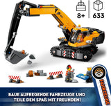 LEGO City Raupenbagger, Spielzeugbagger für Kinder ab 8 Jahren, Konstruktionsspielzeug mit Baggermodell, baubarer LKW mit Zubehör und 3 Minifiguren 60420 Bausets Besuchen Sie den LEGO-Store
