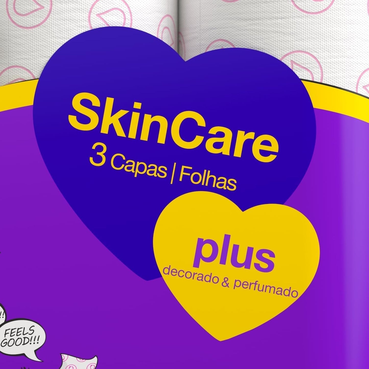 Renova - Toilettenpapier Skin Care Plus, dekoriert, parfümiert - 12 Rollen (Toilettenpapier)