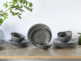 CreaTable, 21627, Serie Orient Mandala, 18-teiliges Tafelservice, Tellerset aus Porzellan, spülmaschinen- und mikrowellengeeignet, hergestellt in Europa