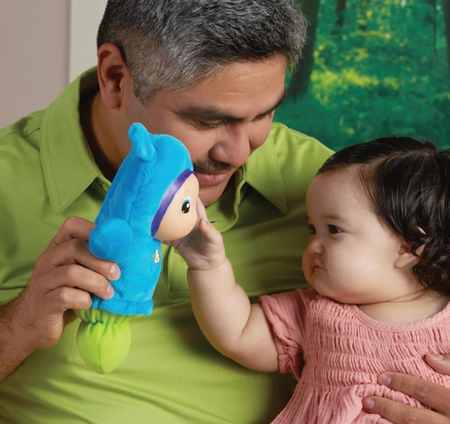 Playskool Plüsch-Schlafspielzeug in Hellblau, geeignet für Babys ab 0 Monaten. Bebe Naty Shop-Spielzeug