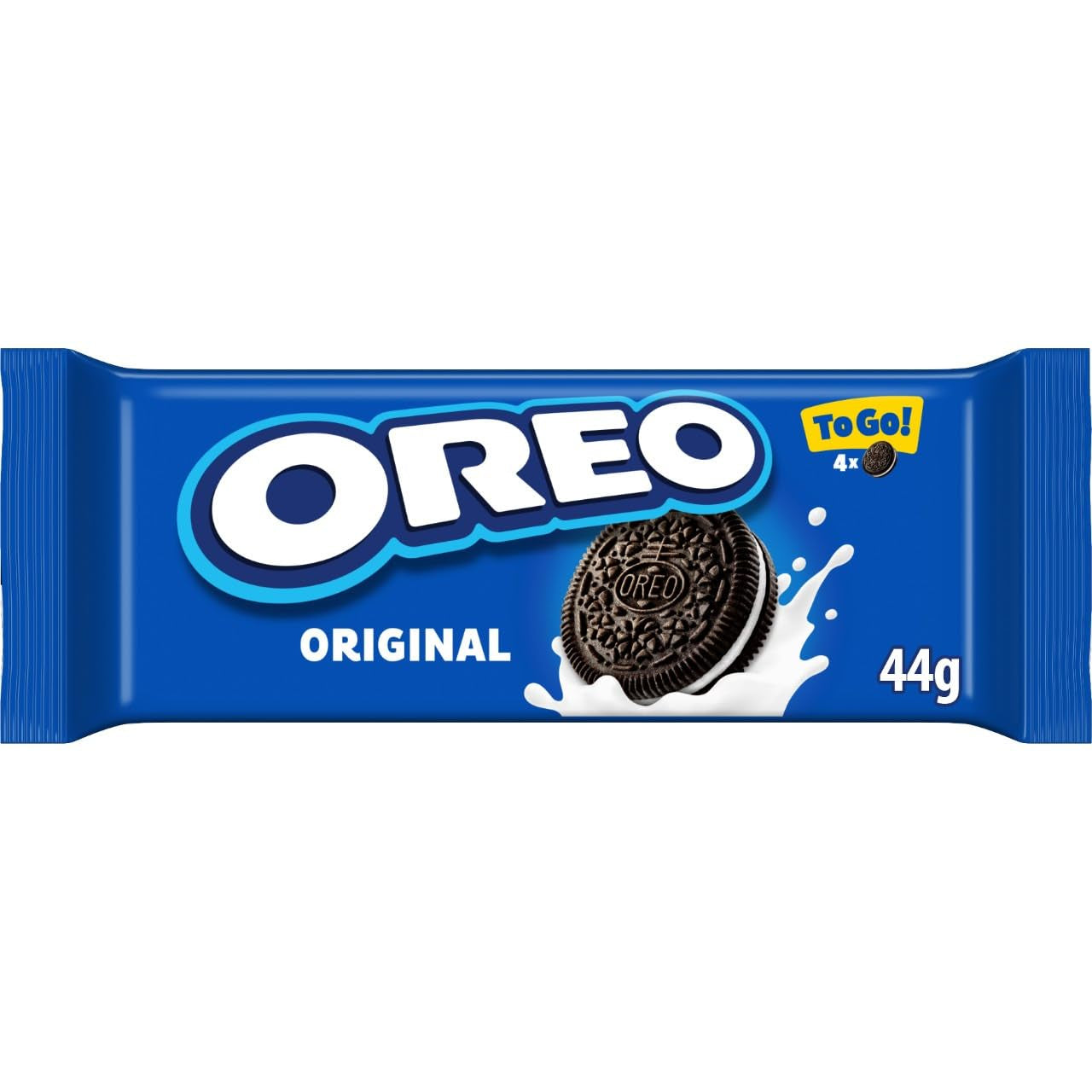 OREO Original – Knusprige Kekse mit Kakao und leckerer Sahnefüllung mit Vanillegeschmack – 32 x 44g