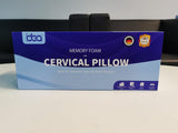 Nackenschmerzkissen, ergonomisches orthopädisches Nackenkissen, seitliches Rücken-Bauchkissen aus Memory-Schaum, Anti-Schnarch-Kissen für Männer und Frauen (62 x 34,5 x 12/8 cm). Orthopädische Nackenkissen von Naty Shop