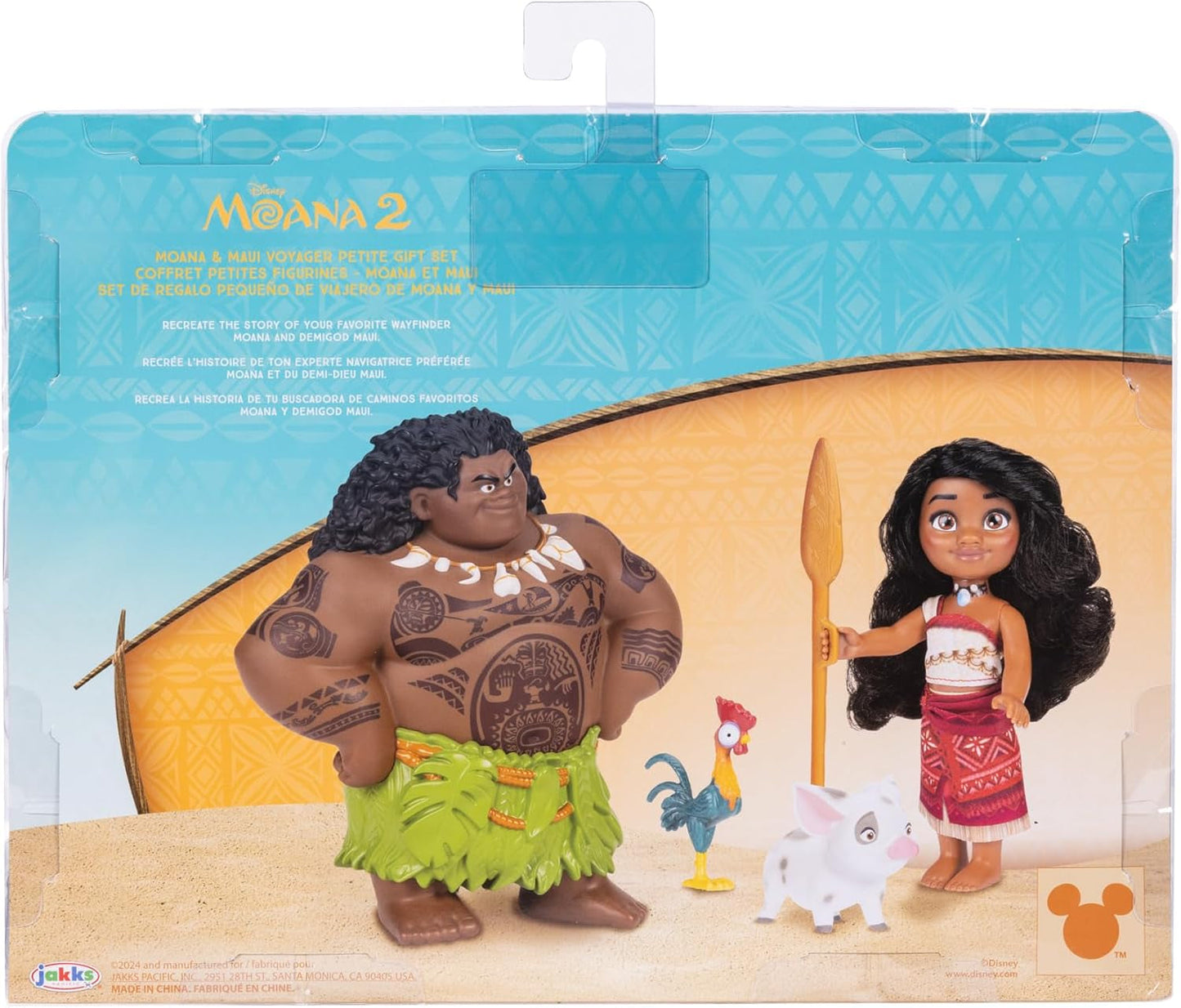 Vaiana 2 Vaiana & Maui Geschenkset 15 cm Puppen Naty Shop