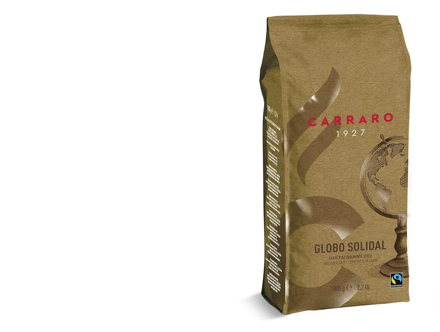 Globo Solidale Fairtrade Kaffeebohnen 1KG