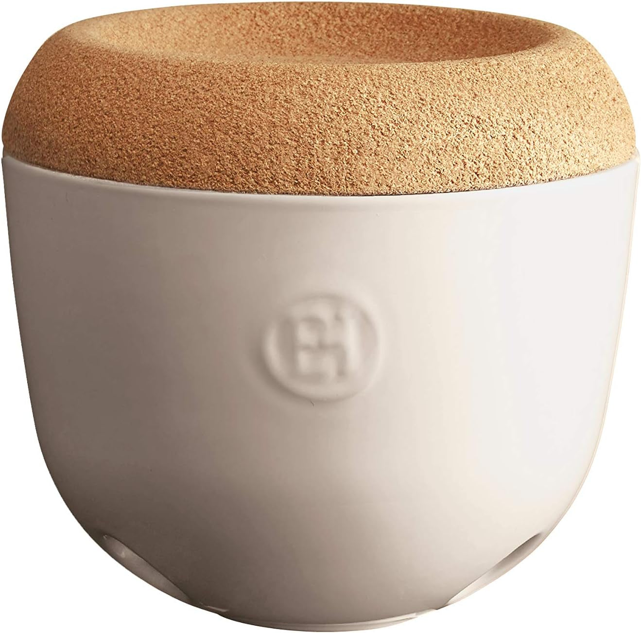 EH348763 Knoblauchtopf, Keramik, 14,6 x 14,6 x 13,4 cm, Keramik, Grand Cru, 14,6 x 14,6 x 13,4 cm Frischhaltedosen Naty Shop Sound