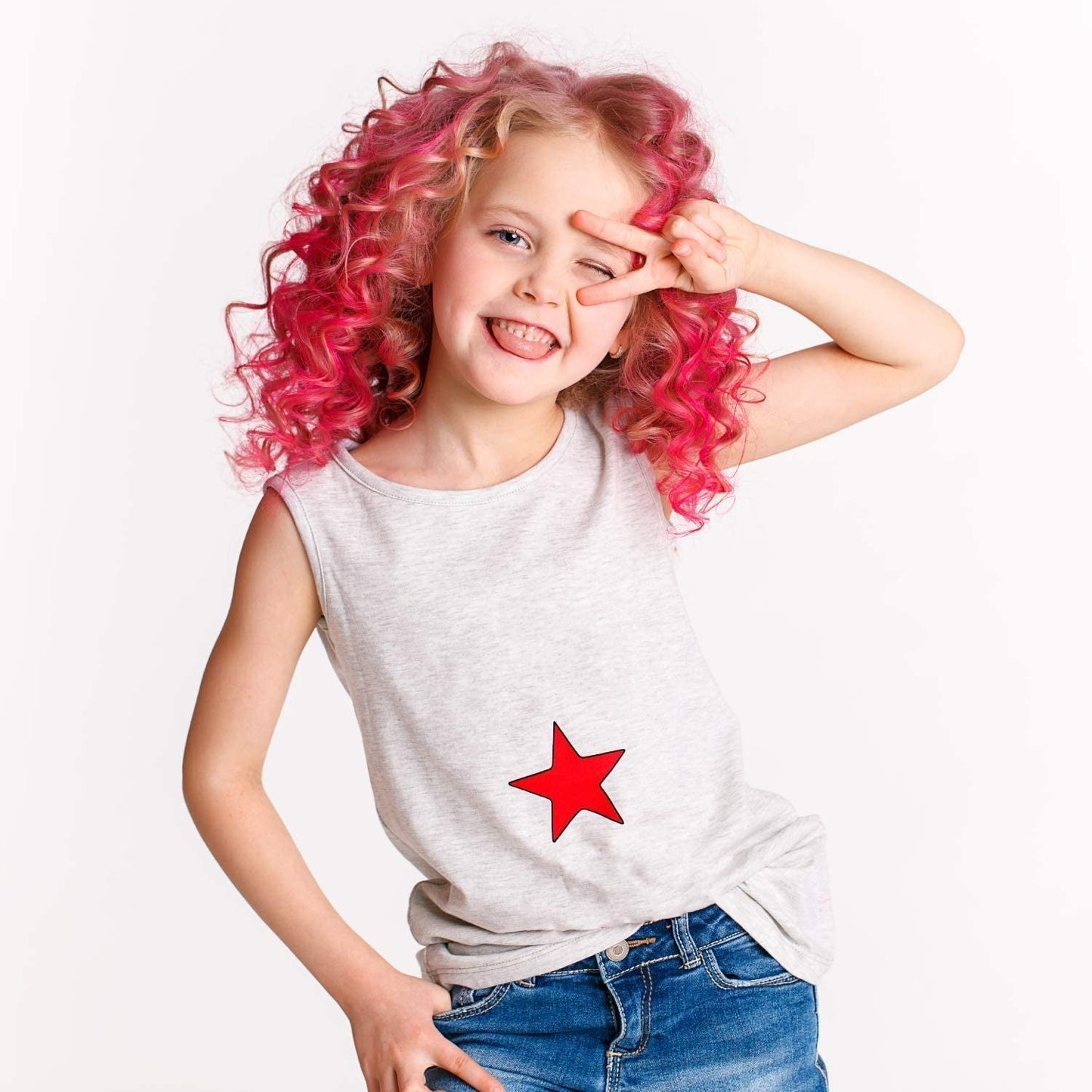 Desire Deluxe Haarkreide-Geschenke für Mädchen, Haarkreide für Haarfärbespielzeug zu Weihnachten, 10 waschbare Haarfärbestifte für Karneval, 3 4 5 6 7 8 9 11 Jahre alte Haarfärbemittel Naty Shop