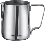 Westmark Brasilia Milchkaraffe 200 ml – ideal für Kaffeesahne, Milch, Honig und andere Kaffee- und Teezusätze, Barista-Zubehör – Edelstahl