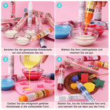 Fettlösliche Lebensmittelfarbe – 30 ml konzentrierte Lebensmittelfarbe auf Ölbasis für Schokolade, Lebensmittelfarben-Set für Kuchendekoration, Fondant, Buttercreme, Backen, Basteln (Marineblau)