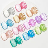 SUPWEE 5-in-1-Nagelmagnet-Werkzeug, rosa Katzenaugen-Magnet für Nägel, Multifunktions-Magnetstift, DIY Magic 3D-Magnetstift-Set, Nagelkunst-Magnetstift für Nagelkunst, Diy-Zubehör