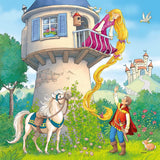 Ravensburger Puzzle für Kinder – 08051 Rapunzel, Rotkäppchen und der Froschkönig – Puzzle für Kinder ab 5 Jahren, mit 3X49 Teilen Puzzle Naty Shop