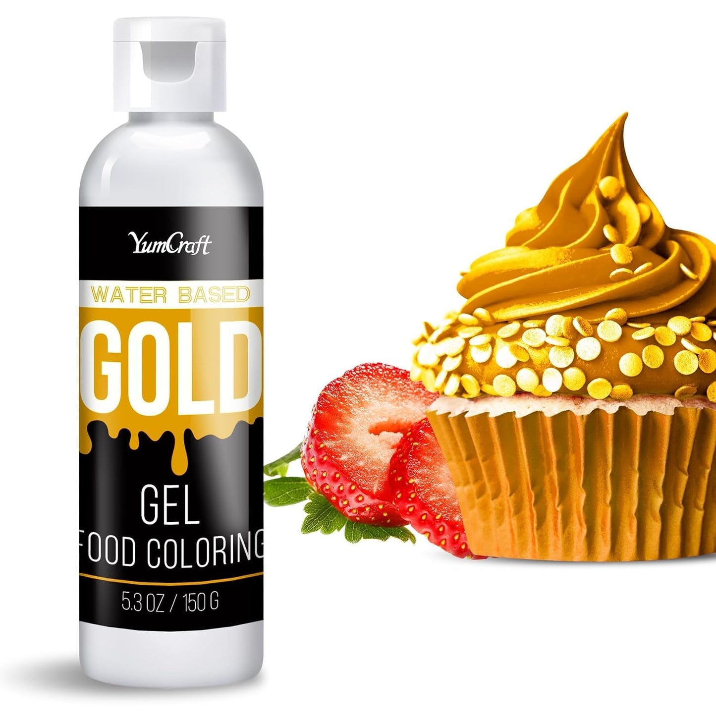 Gel-Lebensmittelfarbe – hochkonzentrierte Gel-Lebensmittelfarbe für Kuchen, Backen, Ostereier, Getränke – zuckerfreie Lebensmittelfarbe für Fondant, Zuckerguss, Schleim, Kuchendekoration (roter Samt, 150 g)