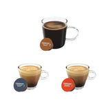 STARBUCKS Probierset, Espresso-Varianten von Nescafé Dolce Gusto Kaffeekapseln 6 x 12 (72 Kapseln) - Exklusiv bei Amazon