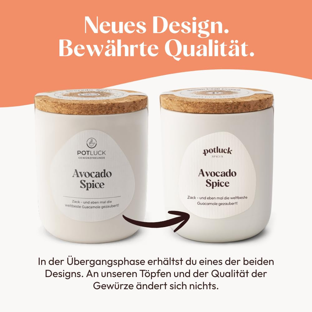 Potluck | Kebab- und Gyros-Gewürz | Gewürzzubereitung im Keramiktopf | 50g | Vegan, glutenfrei und mit natürlichen Zutaten