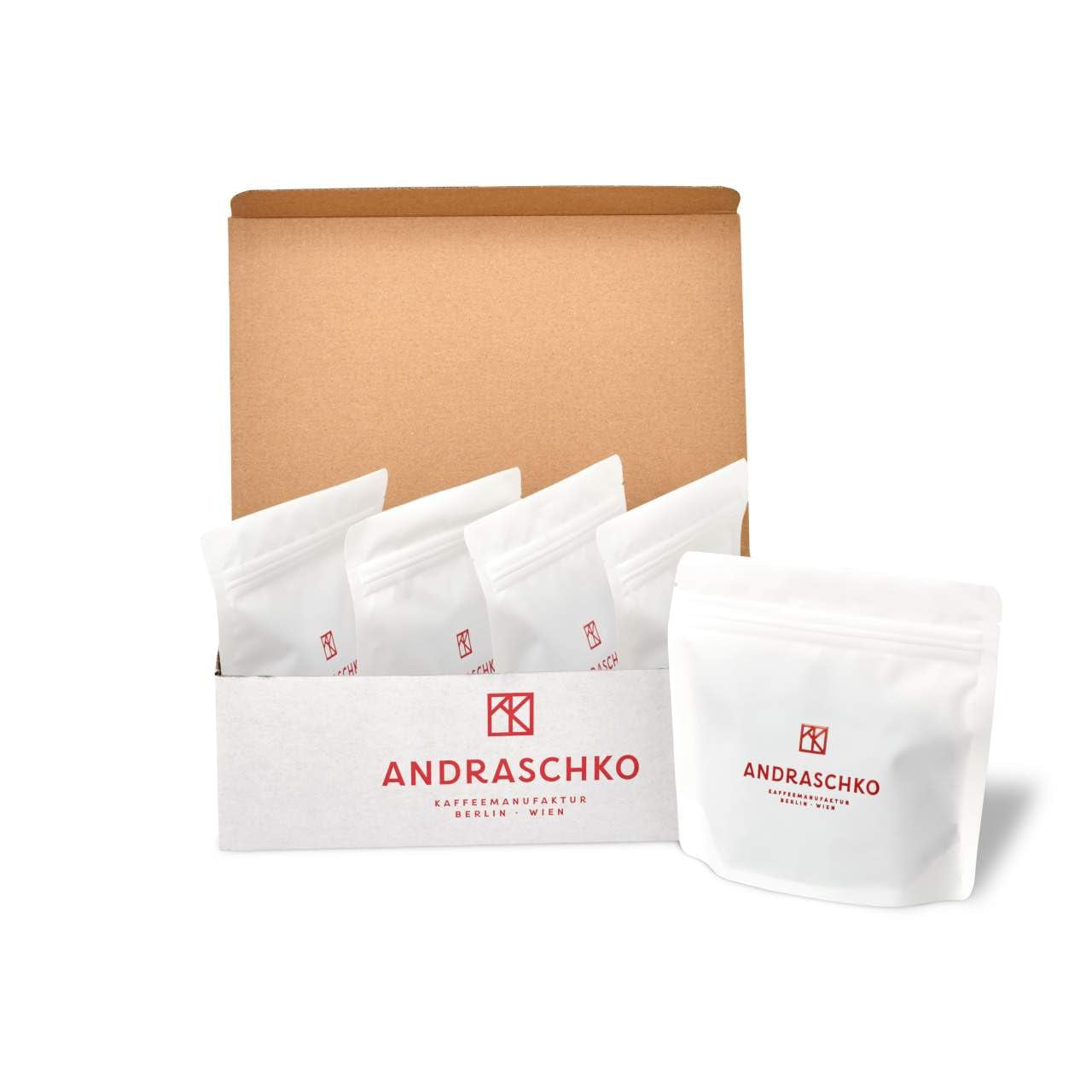 Espresso-Probierset – 5 Sorten à 100 g – Bio und 100 % Arabica – Herkunft und Mischung – Perfekt für Siebträger und Espressomaschinen