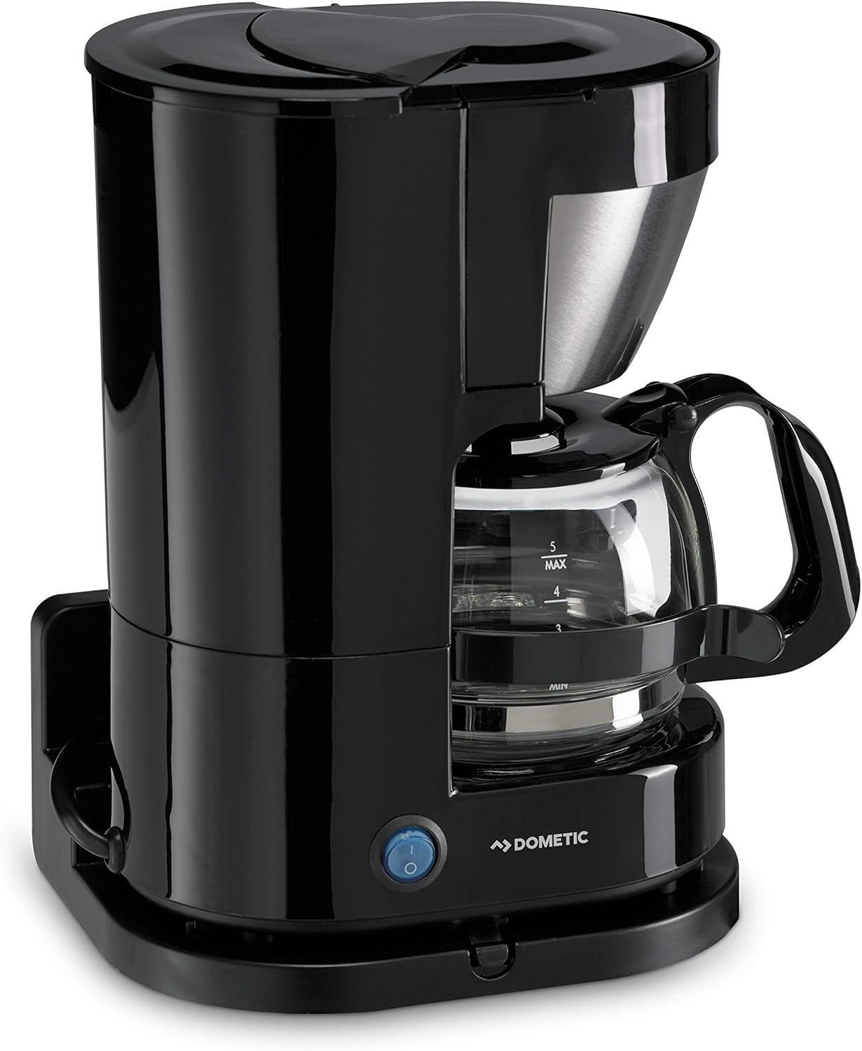 WAECO 9103533013 PerfectCoffee MC 052/MC 054 Kaffeemaschine mit 5 Tassen, 12 oder 24 Volt, zum Anschluss in PKW oder LKW