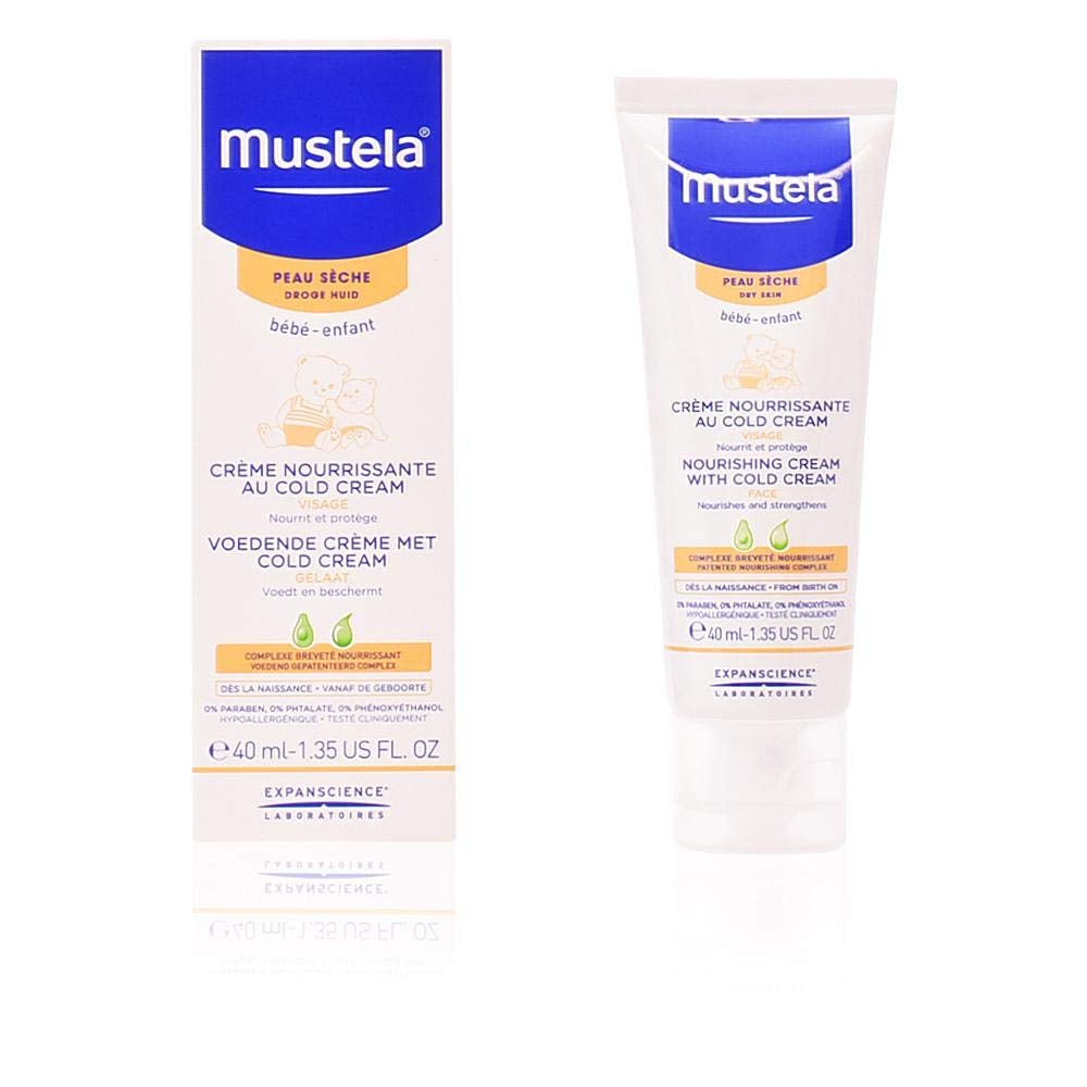 Bébé Pflegende Gesichtscreme mit Cold Cream Trockene Haut 40 ml Kinder – Bade- und Hautpflege Naty Shop Standardtitel
