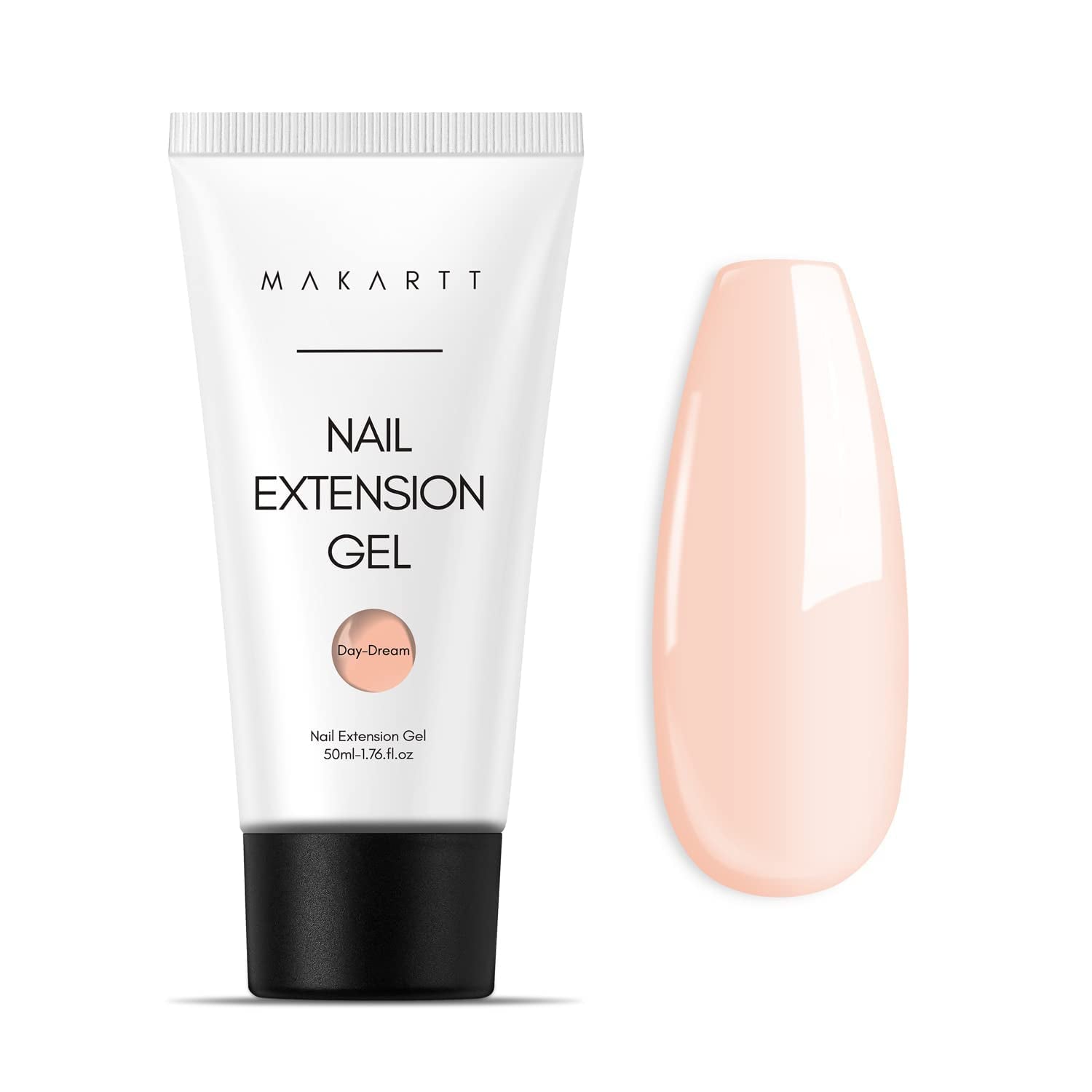 Makartt Poly-Nagelverlängerungsgel – Acryl-Verlängerungsgel, Nagelstärkungsgel, Nageldekoration, 50 ml (lila)