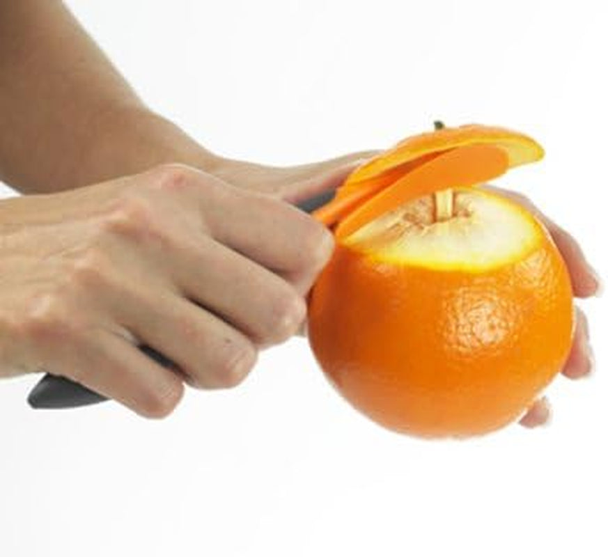 Lurch 10047 Orangenschäler mit Nylonklinge für einfache Reinigung. Schäler Naty Shop