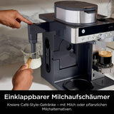 Ninja Prestige 2-in-1-Filterkaffeemaschine mit Kapseln und integriertem Milchaufschäumer, für Latte, Eiskaffee und Flat White, Schwarz CFN802EU