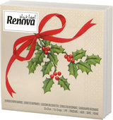 Renova Weihnachtsservietten – 20 Papierservietten