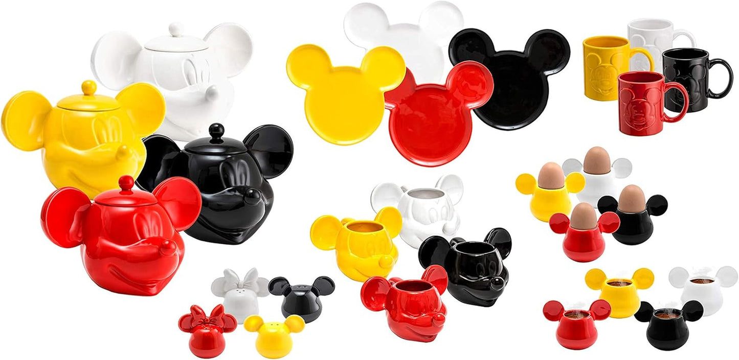Joy Toy 62129 Disney Mickey Mouse 3D Keksdose Gelb 25x17x20 cm Frischhaltedosen Naty Shop