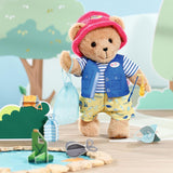 Baby Born Teddy Angler Kostüm mit Angelrute für 43cm Puppen und Teddybär, 835982 Zapf Creation